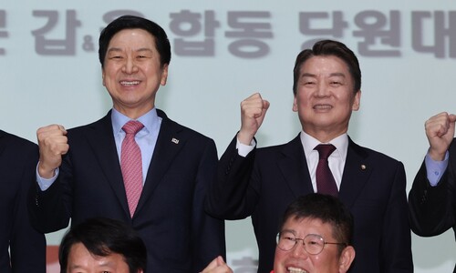 김기현, ‘대통령실 효과’인가…김 45.3%-안 30.4% [리얼미터]