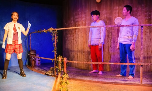 75m 위에서 내려다본 노동 현실, 연극 ‘굴뚝을 기다리며’