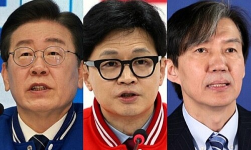 Koreans resoundingly rebuke president in midterm legislative elections