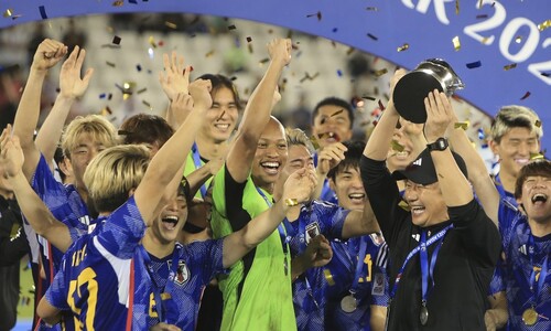 일본, 극장 결승골로 U-23 아시안컵 우승…파리 간다