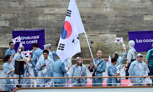 한국을 ‘북한’으로 소개…파리올림픽 개회식 황당 사고