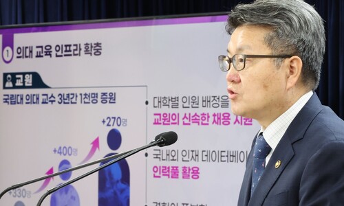 2030년까지 의대 5조 투입, 교수 1천명 증원…의료계는 냉담