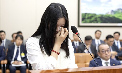 [영상] 하니 ‘방시혁’ 겨냥했나…“높은 분 인사 한번 받지 않아”