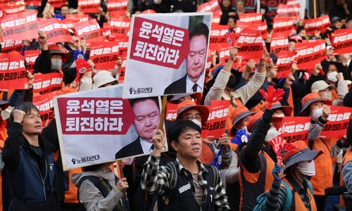 대법 판례에 역행한 채…경찰, 윤 퇴진 집회 ‘과잉진압’