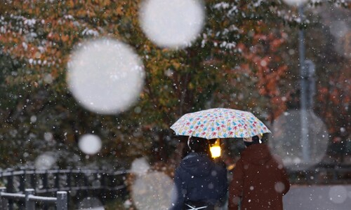 ‘겨울이 한꺼번에’…수요일 수도권 첫눈 예보, 기온도 뚝