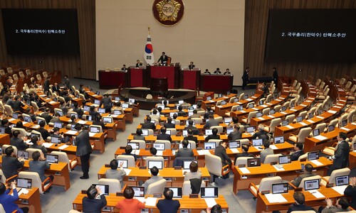 [속보] 한덕수 대통령 권한대행 탄핵안 가결…헌정사상 처음