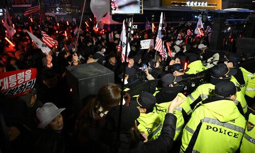 서부지법 판사실 문 부수고 들어간 40대 긴급체포