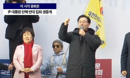 서천호 “헌재 때려부수자”…탄핵 반대 집회서 국힘, 헌정 무시 발언