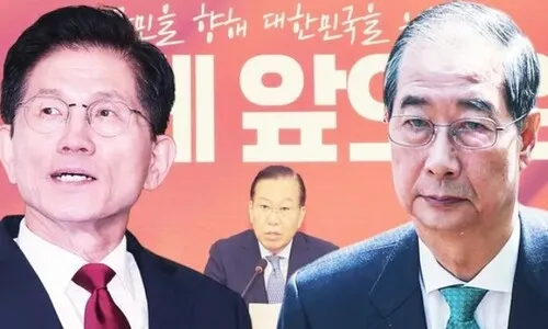 김문수 쪽 “후보 교체 땐 또 가처분 신청” vs 한덕수 “차분히 지켜볼 것”
