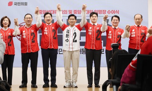 김문수 선대위, 한덕수·한동훈 빠진 7인 공동선대위원장 체제로 출범