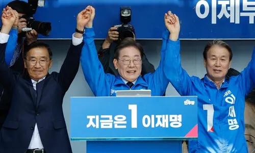 ‘재매이가 남입니까”…TK 민심 다지는 이재명, 전국 압승 노린다