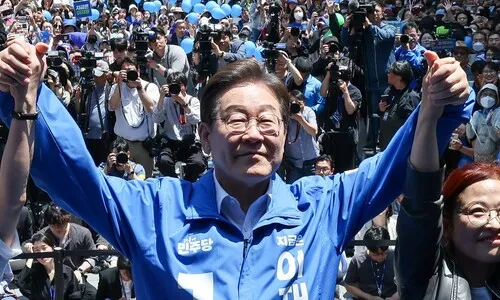 민간기업인데, 이재명 “HMM 부산 이전” 내세워 표심 공략
