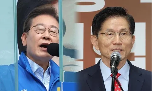 이재명-김문수 격차 22→9%p로 줄었다…이 45%, 김 36% [갤럽]