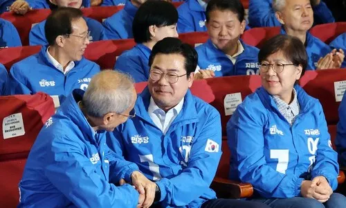 민주 “출구조사 이재명 1위, 국민이 내란정권 불호령 심판”