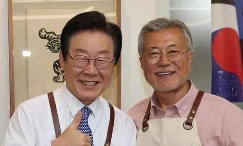 문재인 전 대통령 “이재명 당선 축하…내란 심판, 국민 염원 모였다”