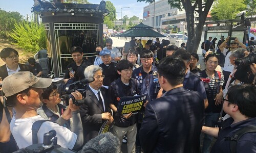 권영국, 대선 뒤 연일 대통령실 앞에 서는 까닭
