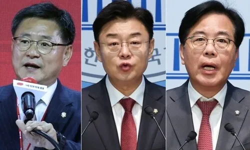 국힘 원내대표 선거, 송언석·김성원·이헌승 3파전