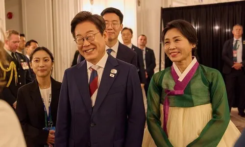 정상외교 시동…이 대통령 G7 참석 첫날<font color="#00b8b1"> [포토]</font>