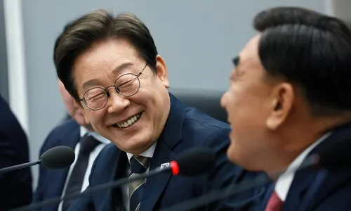 이 대통령-국힘 울산시장 화기애애 ‘행정 케미’…김두겸 무슨 말 했길래