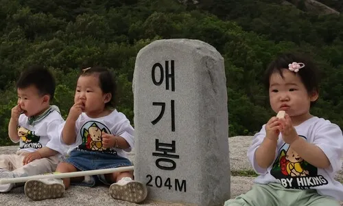 2살 베이비 산악회…204m 애기봉에서 오구오구 ‘떡뻥’ 도시락