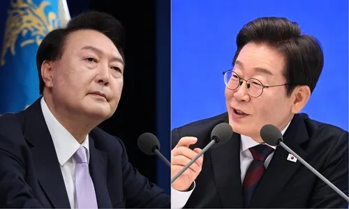 외신기자 ‘서툰’ 한국어 질문에…이 대통령-윤석열 ‘상반된 태도’ 화제