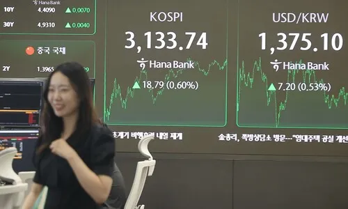 3133 마감....코스피 4거래일 만에 ‘연중 최고치’ 또 갈아치워