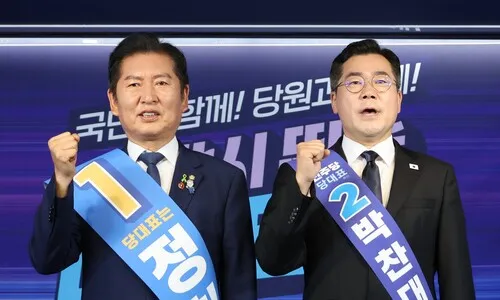 정청래, 충청 이어 영남서도 압승…박찬대와 25.3%p 격차