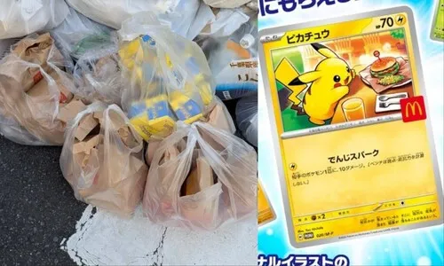 일본서도 ‘포켓몬’ 끼워팔기 부작용…손도 안 댄 햄버거를 쓰레기로