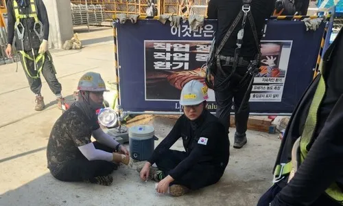 <font color="#FF4000">[단독]</font> 중대재해사고 상위 10곳 중 7곳이 대형 건설사…기소는 0건