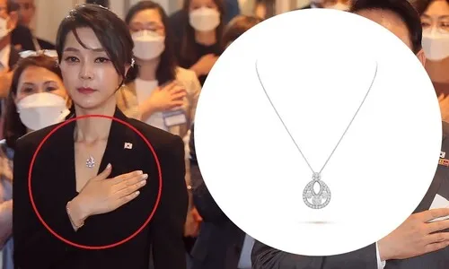 영장 판사 “목걸이 받았나” 묻자, 김건희 “누구한테요?”