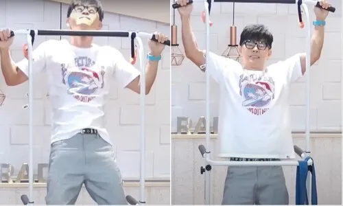 ‘환갑 체력왕’ 이승환, 턱걸이 21개…“악플 무조건 끝까지 간다”