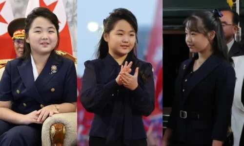 12살 김주애 첫 ‘국외 후계자 수업’…9살 깜짝 등장 3년 뒤 방중