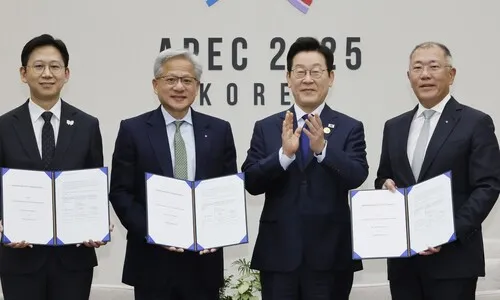 젠슨 황 “한국은 엔디비아와 함께 성장…이제 AI 중심 될 것”