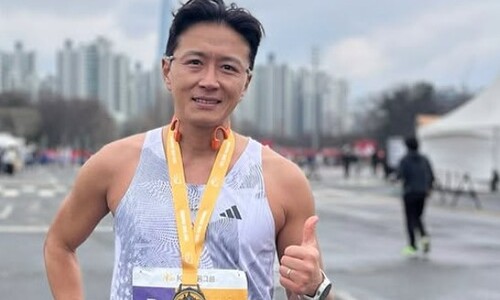 트럭에 치인 ‘마라톤 유망주’ 중상…진태현 “왜 1차선만 통제했나 답답”