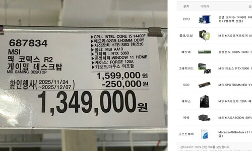 코스트코 ‘조립 PC’ 완판…배경엔 가성비 더해 AI 있었네 코스트코 ‘조립 PC’ 완판…배경엔 가성비 더해 AI 있었네