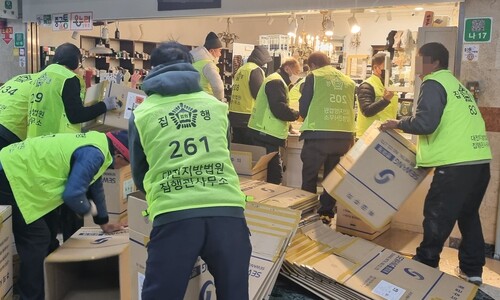 법원, 대전 중앙로지하상가 새벽 기습 강제집행…상인들 “어떻게 이러나”