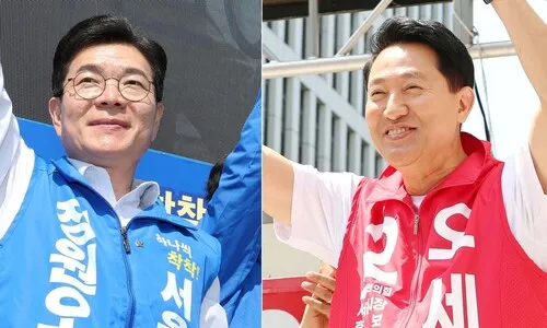 정원오 ‘민심 바로미터’ 양천·영등포 vs 오세훈 강남·강북 전방위 훑어
