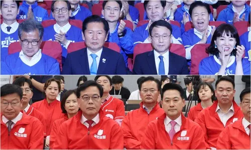 민주 11곳, 국힘 1곳 우세…부산·대구·강원·전북 경합 [출구조사]