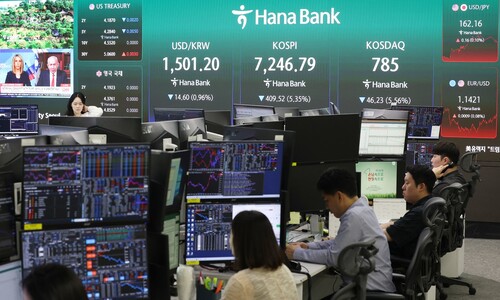 원-달러 환율 약 두 달 만에 1500원 아래로…엔화 강세 등 영향