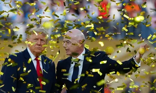 FIFA 트럼프 ‘통편집’…스페인 시상대 민폐의 최후