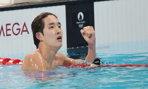 김우민, 박태환 이어 두번째로 수영 올림픽 메달리스트…400m 동메달