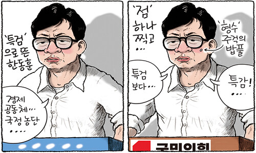 ‘형수’의 유혹, 왜 나는 너를 만나서~ [한겨레 그림판]