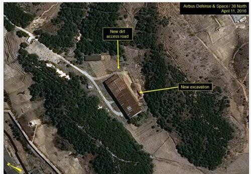 Commercial satellite imagery published by 38 North indicating new activity at the Yongbyon Nuclear Scientific Research Center suggesting that North Korea has either started reprocessing spent nuclear fuel in order to extract plutonium or is preparing to do so.