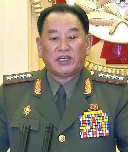 North Korean Workers’ Party vice chairman and United Front Department (UFD) director Kim Yong-chol
