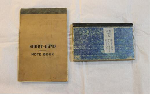 A notebook written over 1943-44 by a comfort women supervisor