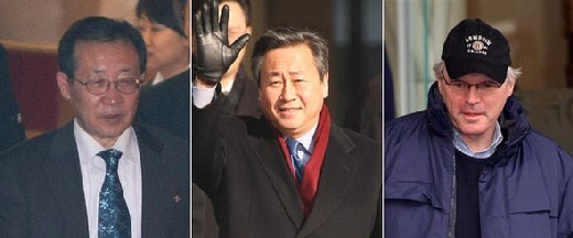  from left: Kim Kye-kwan of North Korea