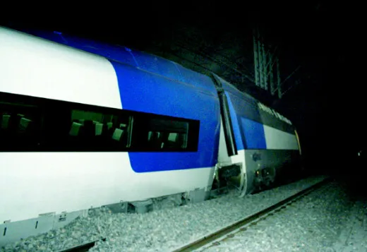 Ktx Train Exploding KTX derails