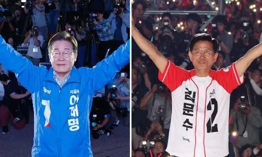 이재명 “김문수 당선 땐 윤석열 귀환”…김문수 “이준석 찍으면 이재명 된다”