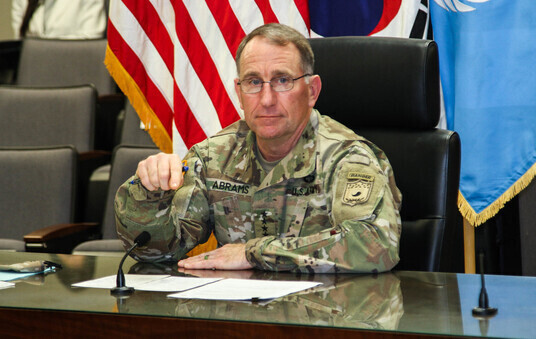 Gen. Robert Abrams, former commander of US Forces Korea, in November 2020 (provided by USFK)