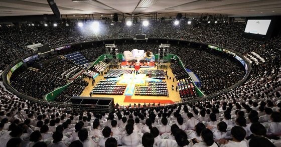 A large-scale Shincheonji event